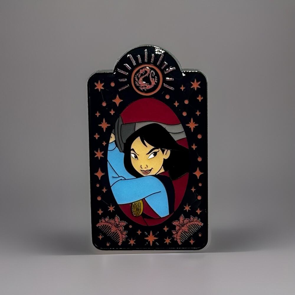 Loungefly Disney Princesses Celestial Portrait Blind Enamel Pin New MULAN